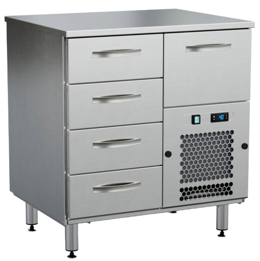 Inox Baltic kylbord för livsmedel TSK-805