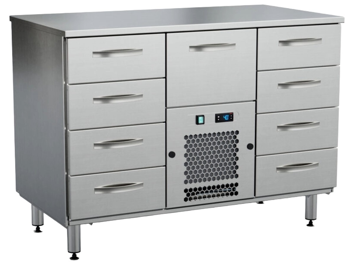 Inox Baltic kylbord för livsmedel TSK-1209