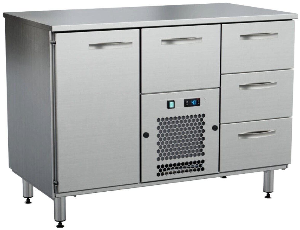 Inox Baltic kylbord för livsmedel TSK-1214