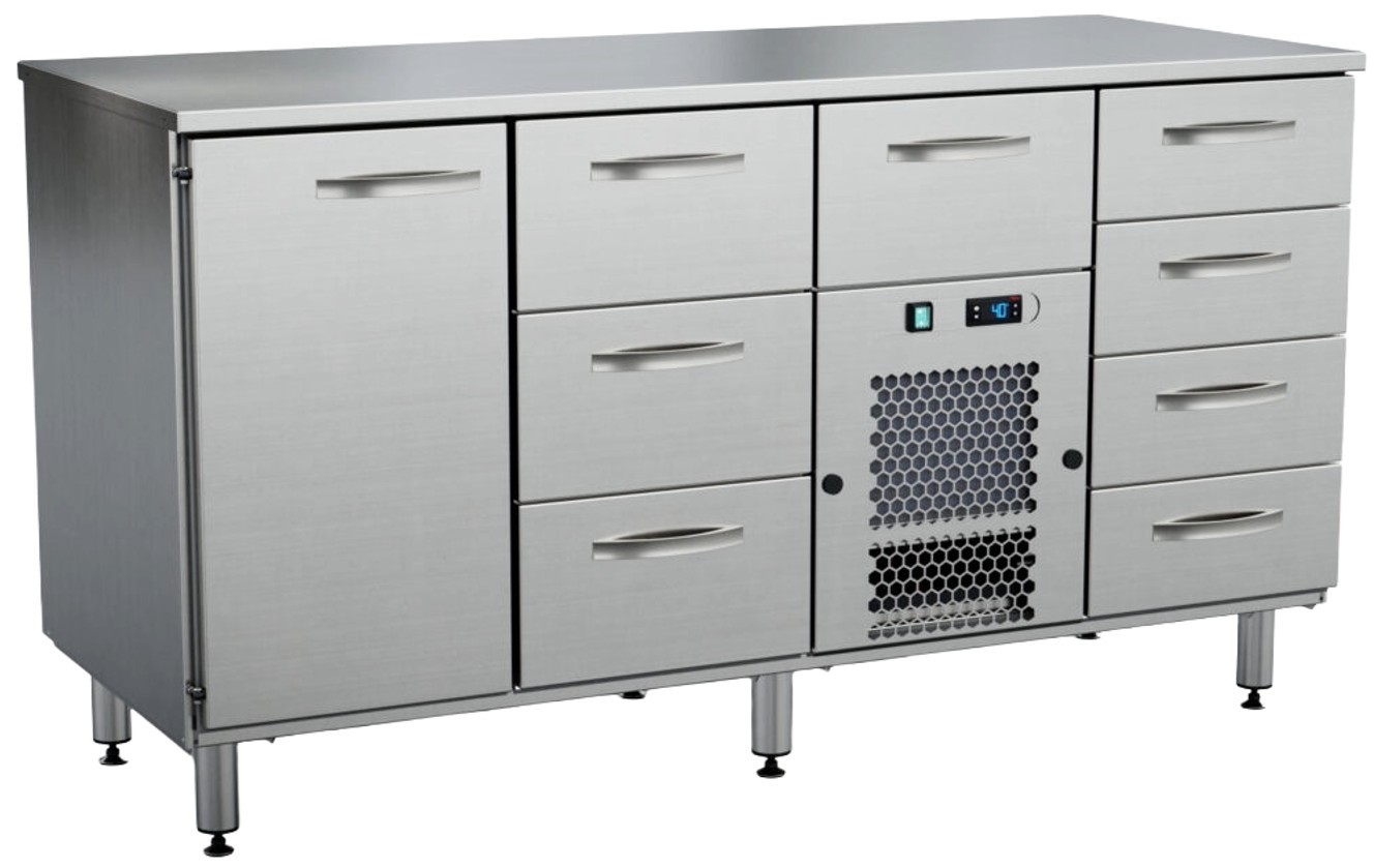 Inox Baltic kylbord för livsmedel TSK-1618