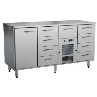 Inox Baltic kylbord för livsmedel TSK-1619