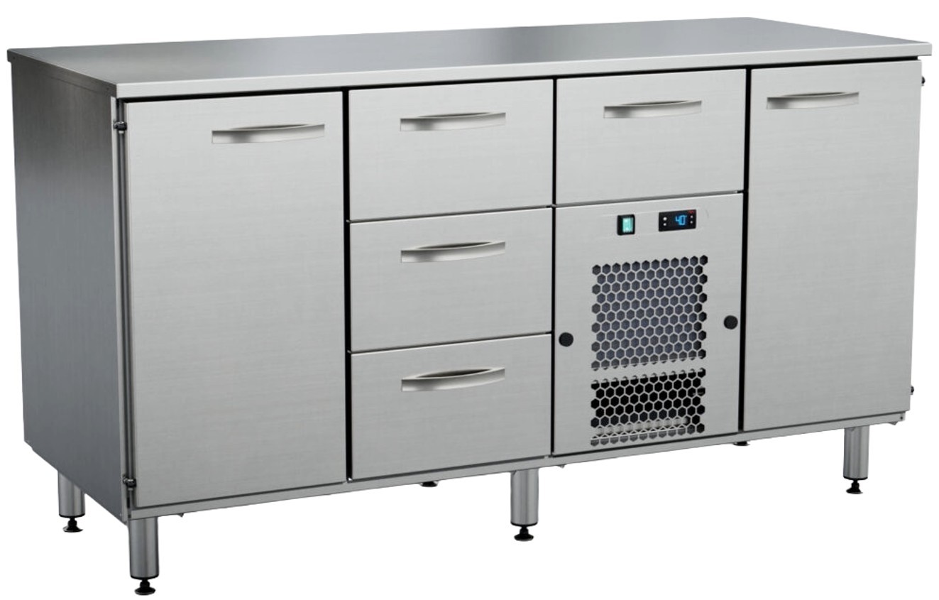 Inox Baltic kylbord för livsmedel TSK-1624