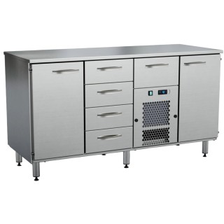 Inox Baltic kylbord för livsmedel TSK-1625