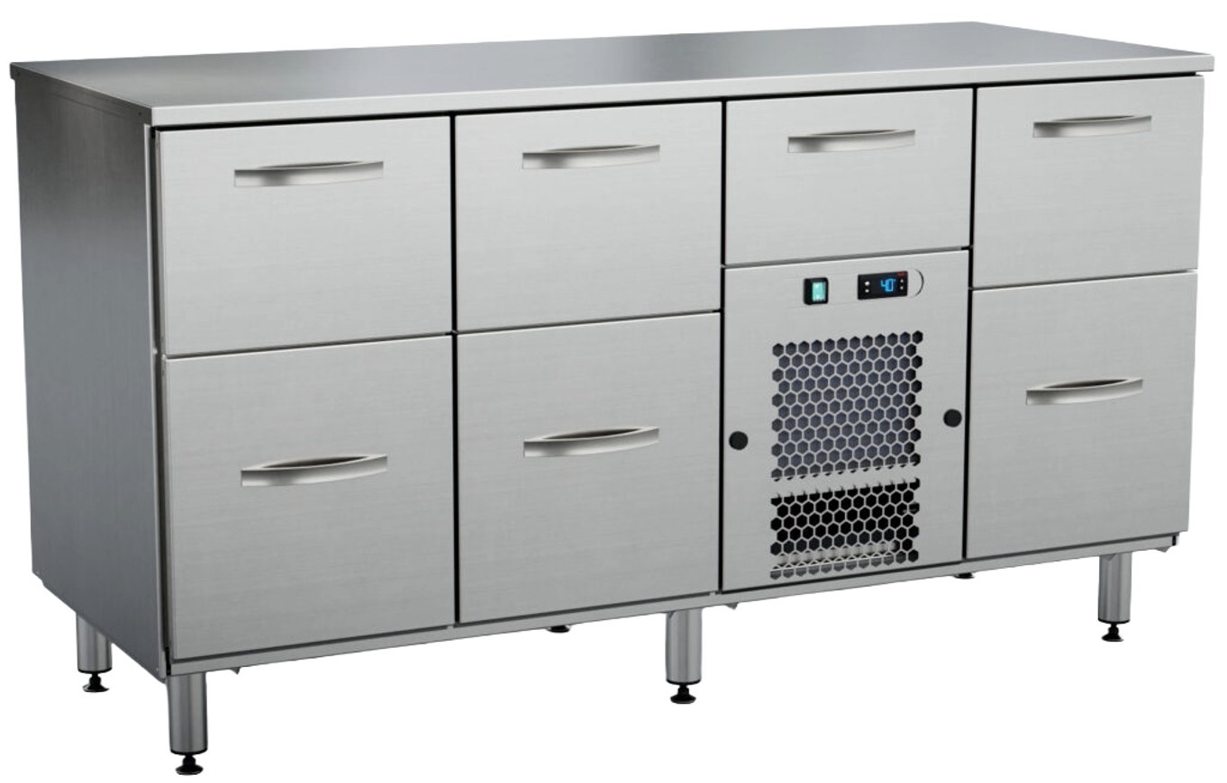 Inox Baltic kylbord för drycker JSK-1607