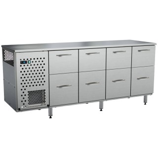 Inox Baltic kylbord för drycker JSK-2008