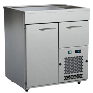Inox Baltic kylbord för bar BM-811