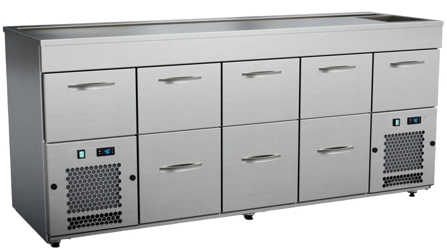 Inox Baltic kylt barbord BM-2008