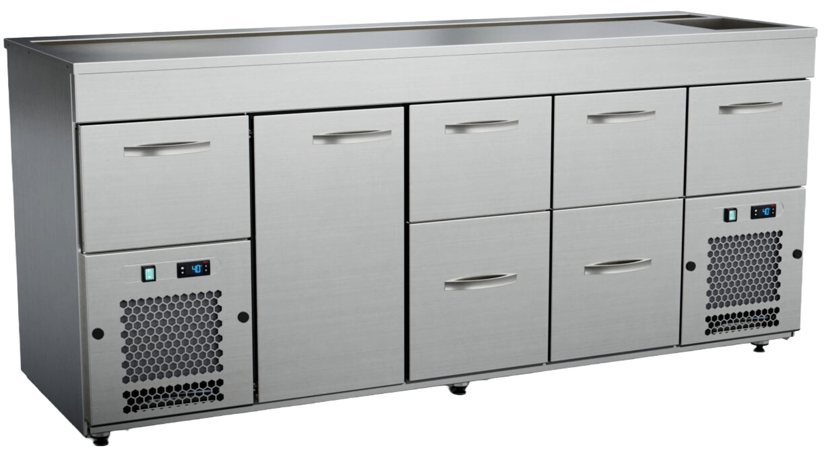 Inox Baltic kylt barbord BM-2016