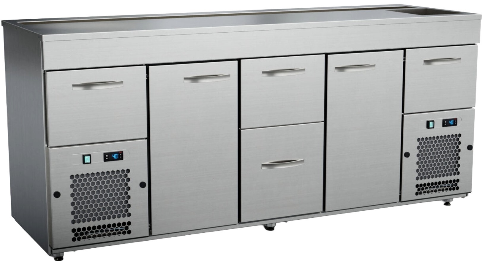 Inox Baltic kylt barbord BM-2024