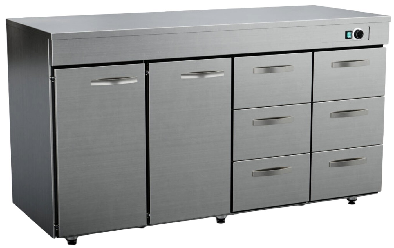 Inox Baltic värmeskåp SK-1626