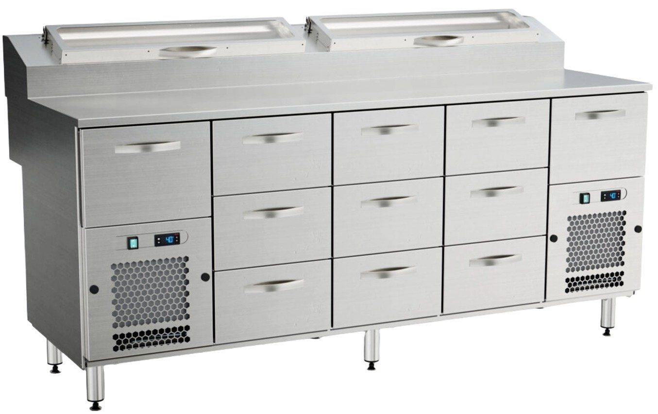 Inox Baltic kallskänkbänk KTL/P-20011