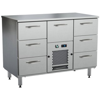 Inox Baltic kylbord för livsmedel TSK-1207