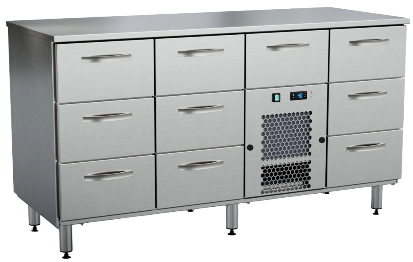 Inox Baltic kylbord för livsmedel TSK-16010