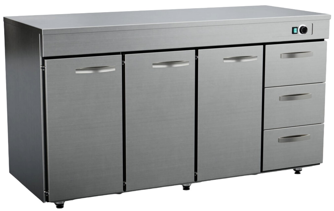 Inox Baltic värmeskåp SK-1633