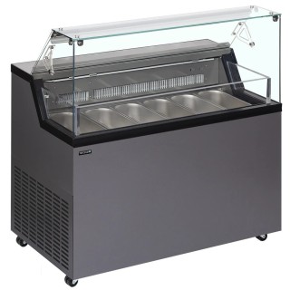 Tefcold kyld glassdisk för glass MIRABELLA 6