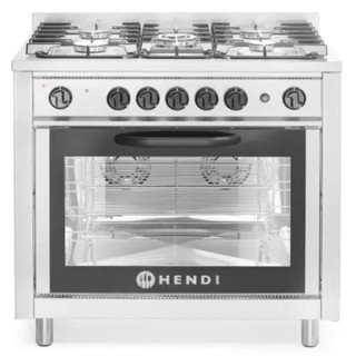 Hendi gasspis med ugn Kitchen Line