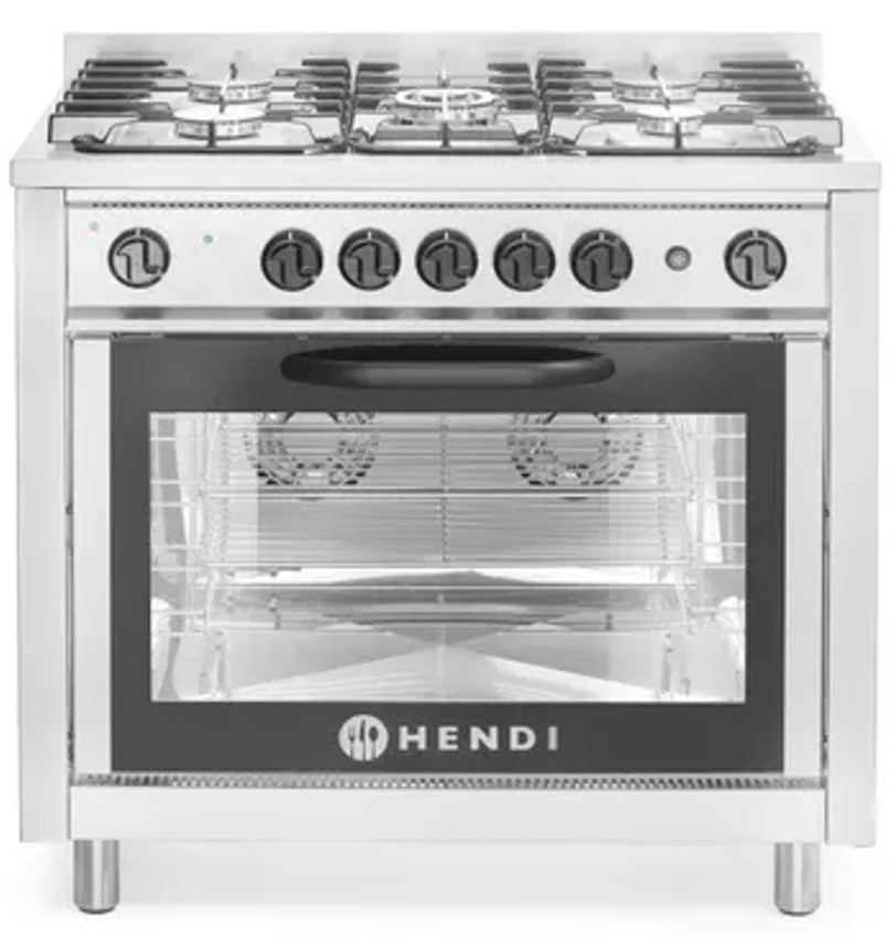Hendi gasspis med ugn Kitchen Line