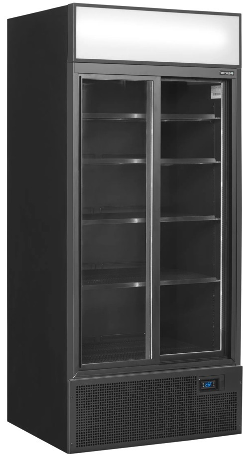 Tefcold dubbel displaykyl FSC891S Black