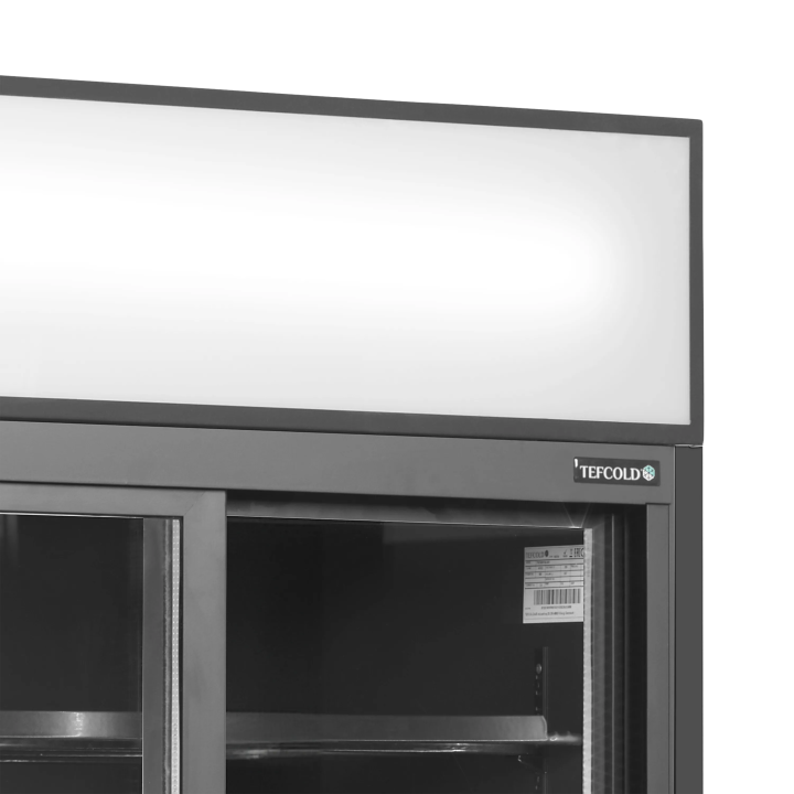 Tefcold dubbel displaykyl FSC891S Black