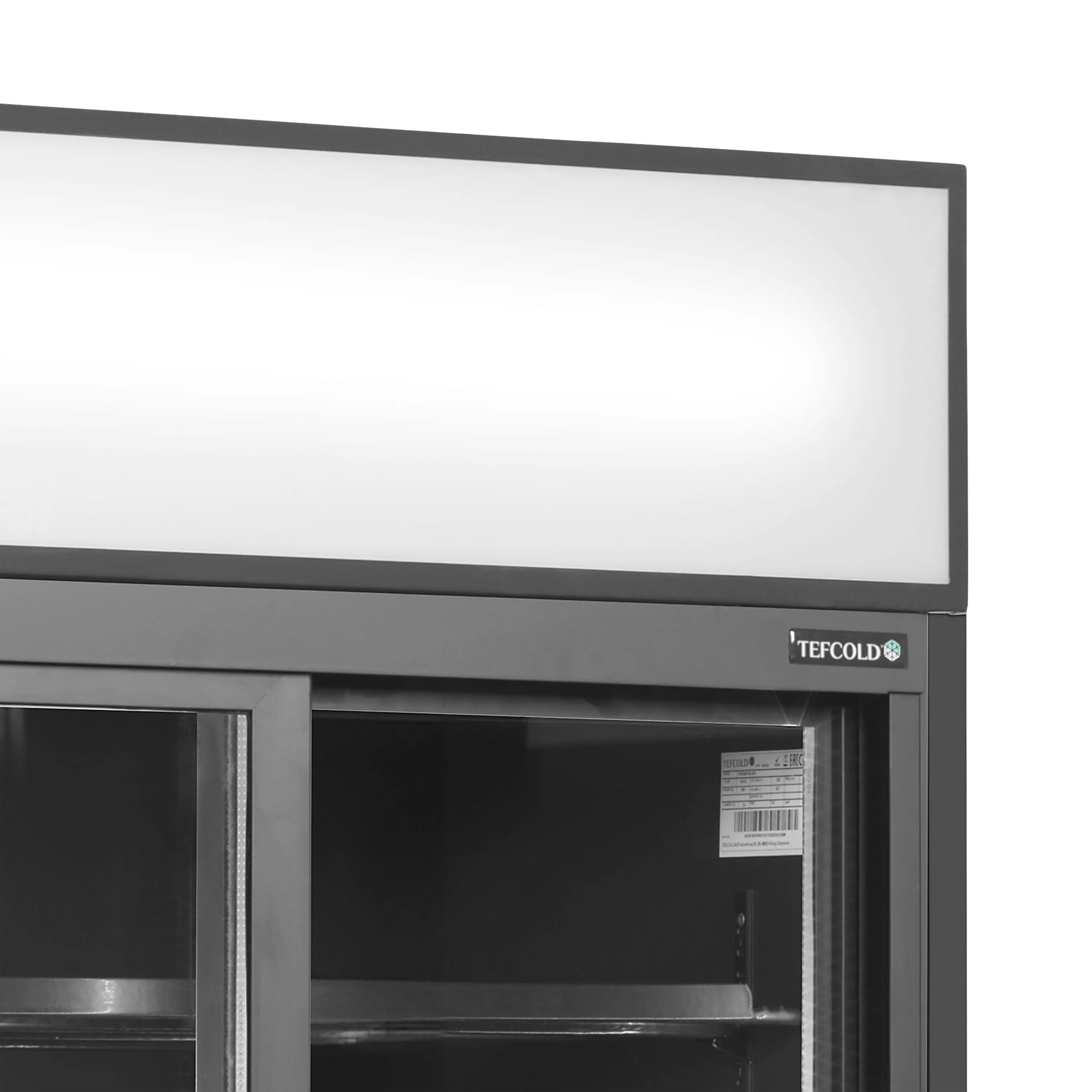 Tefcold dubbel displaykyl FSC891S Black