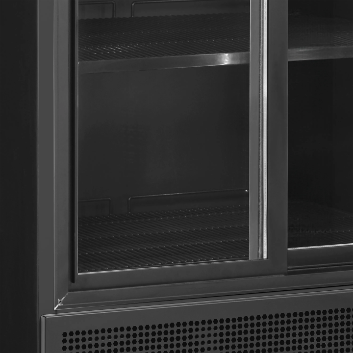 Tefcold dubbel displaykyl FSC891S Black