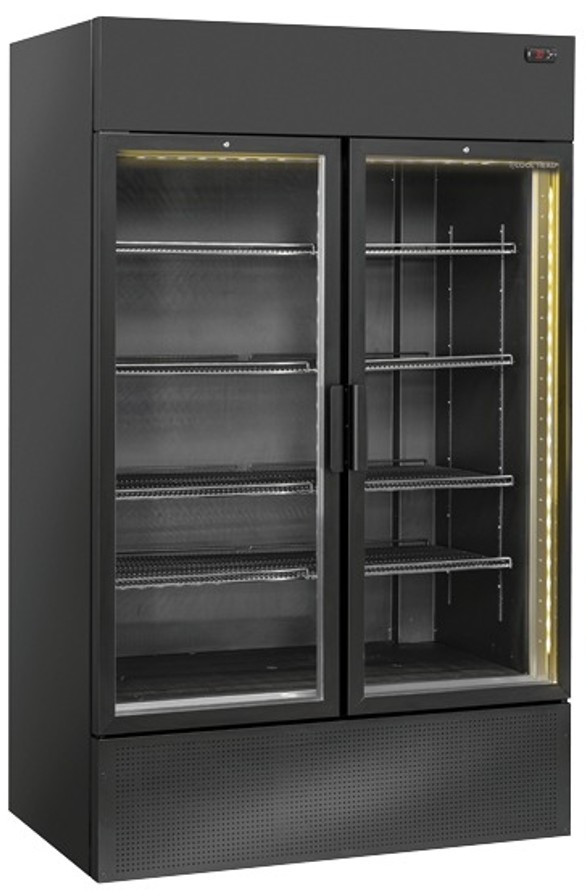 Coolhead dubbel glasdörrskyl TKG 1000CB