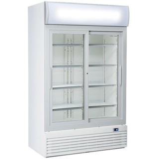 Coolhead dubbel glasdörrskyl DC 1000S