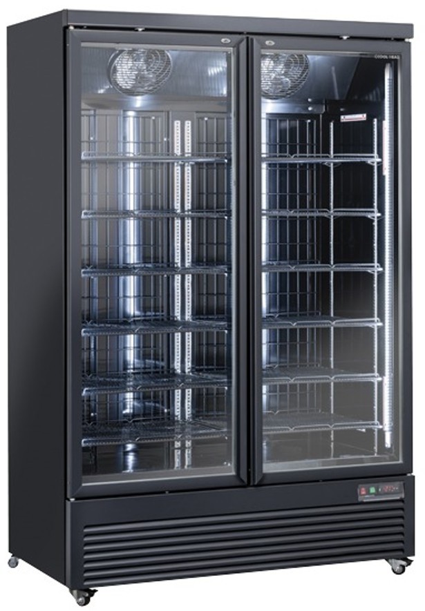 Coolhead dubbel kylfrys med glasdörr RFG 1350B