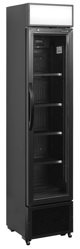 Tefcold displaykylskåp FSC175H BLACK