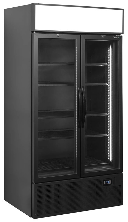 Tefcold displaykylskåp FSC1000H BLACK