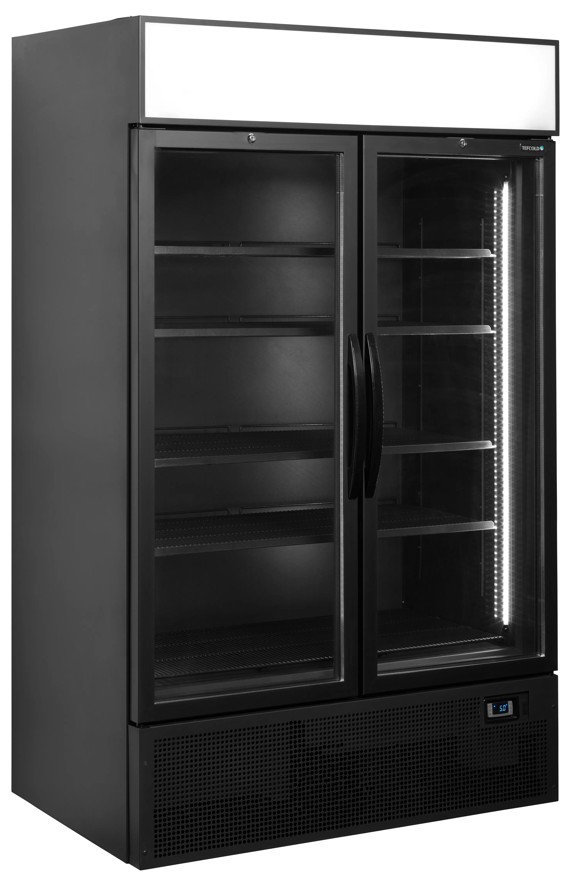Tefcold displaykylskåp FSC1200H BLACK