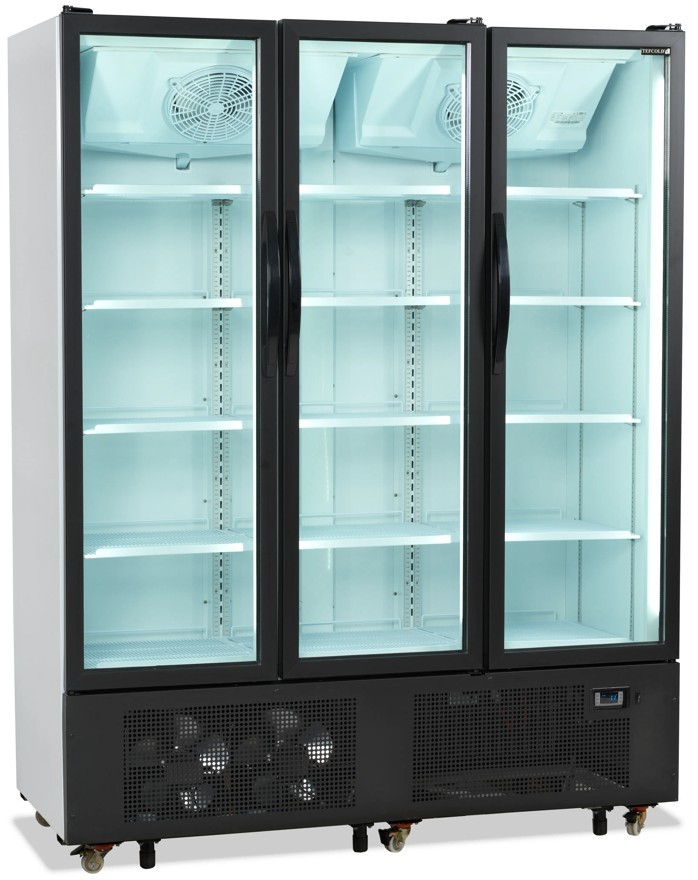 Tefcold tredubbelt displaykylskåp FS1600H