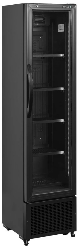 Tefcold displaykylskåp FS176H Black
