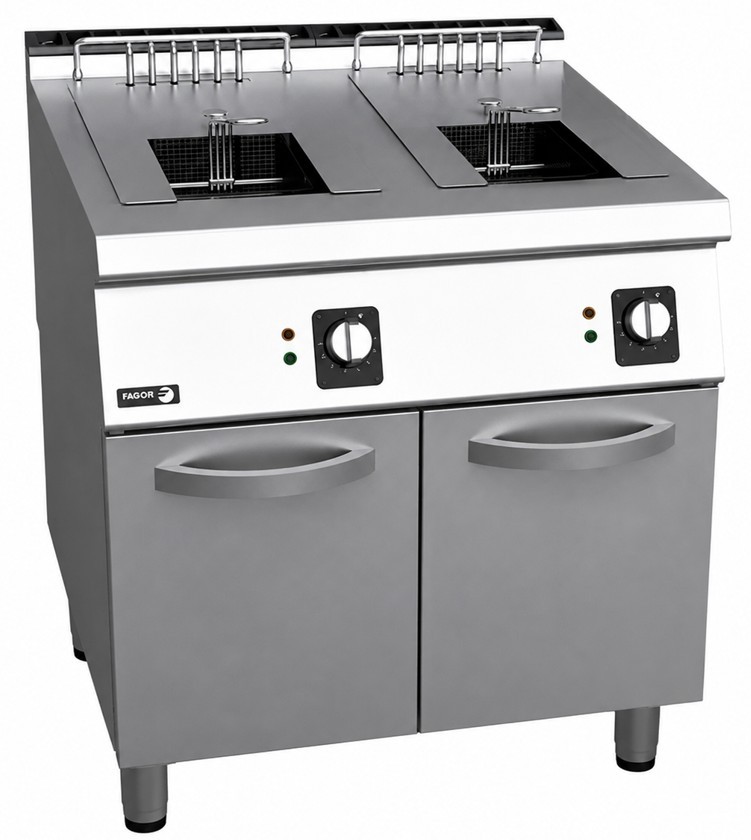 Fagor fritös med stativ 2x15L F-E9215
