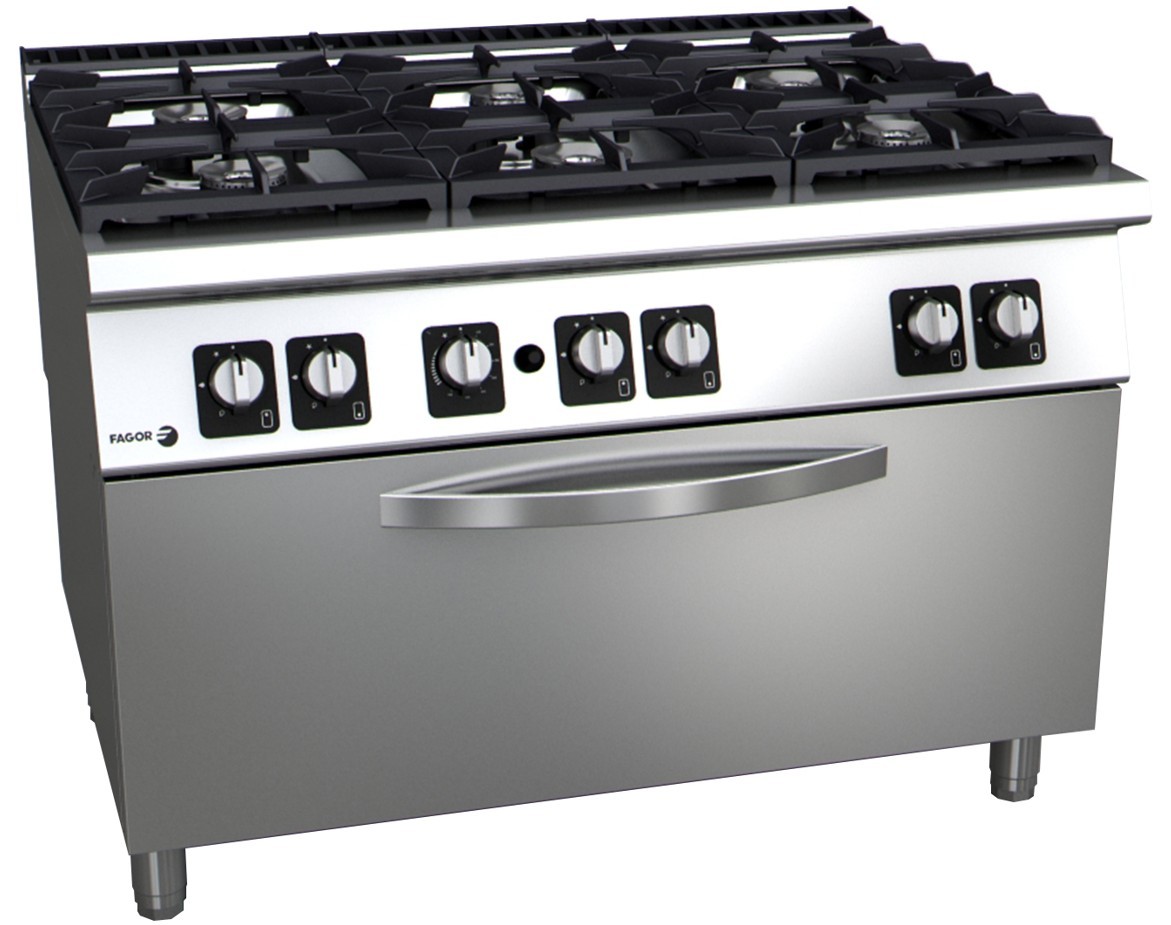 Fagor gasspis med ugn C-G961