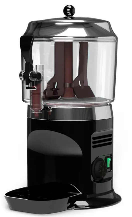 Ugolini varm chokladdispenser Delice 5 svart