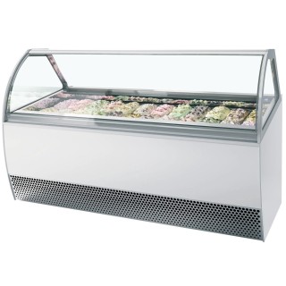 Tefcold glassfrys MILLENNIUM LX24