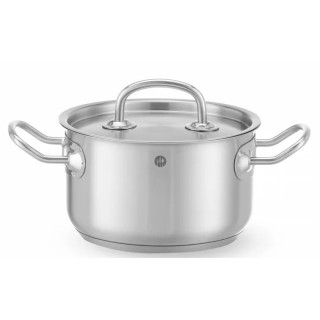Hendi medelstor kastrull med lock 1,8 L "Kitchen line"