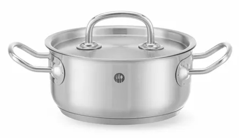 Hendi låg kastrull med lock 1,4 l "Kitchen line"