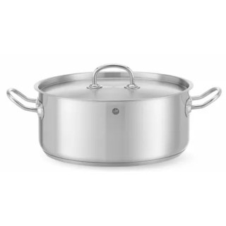 Hendi låg kastrull med lock 7,3 l "Kitchen line"