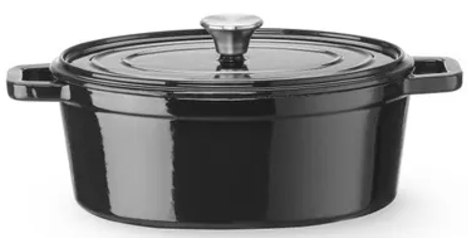 Hendi emaljerad gjutjärnsgryta 4,4 L