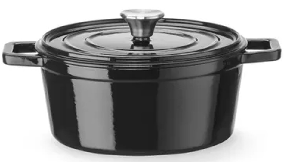 Hendi emaljerad gjutjärnsgryta 3,7 L