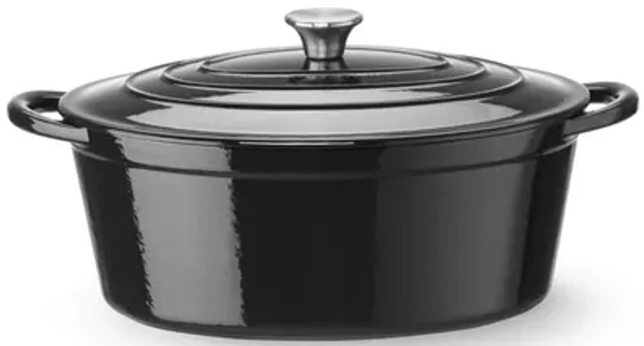 Hendi emaljerad gjutjärnsgryta 6,88 L