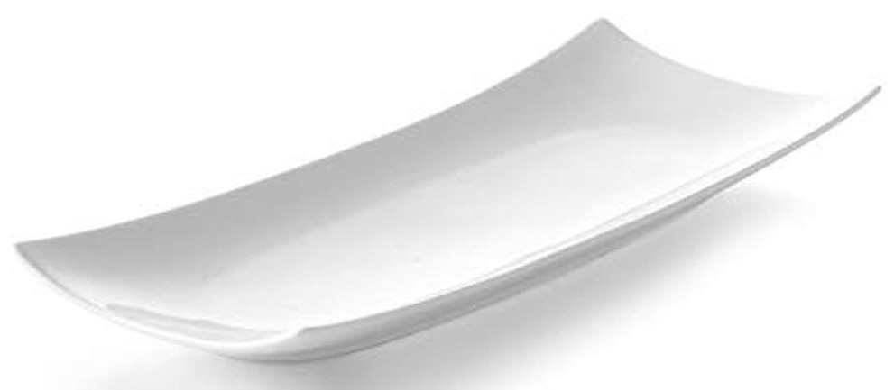 Hendi rektangulär tallrik 218x105x23 mm Bark