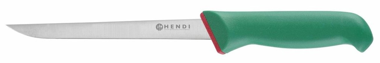 Hendi 210/330 mm flexibel fiskfilékniv "Green Line"