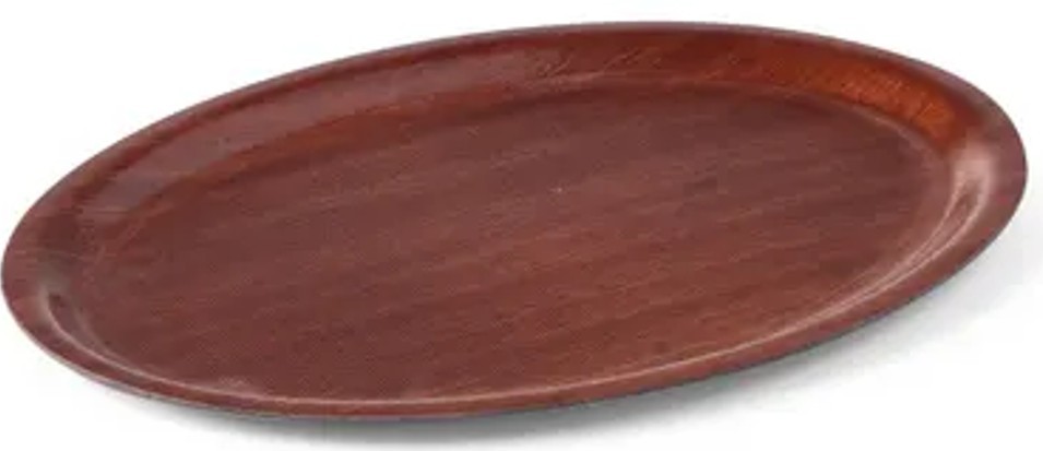 Hendi 200 mm oval träbricka