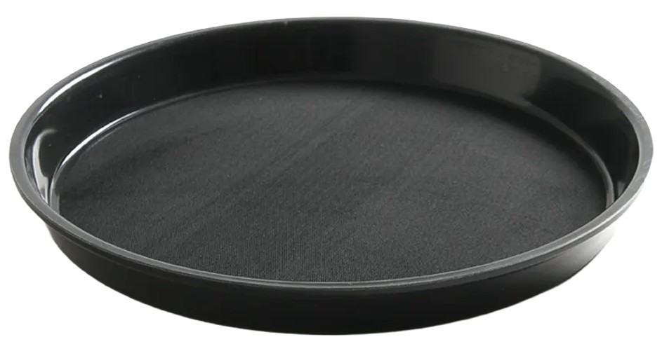 Hendi 360 mm rund serveringsbricka med höga kanter i polypropen