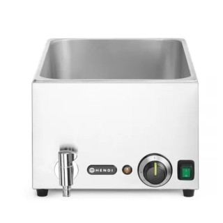Hendi vattenbad med tappkran KITCHEN LINE - GN 1/1