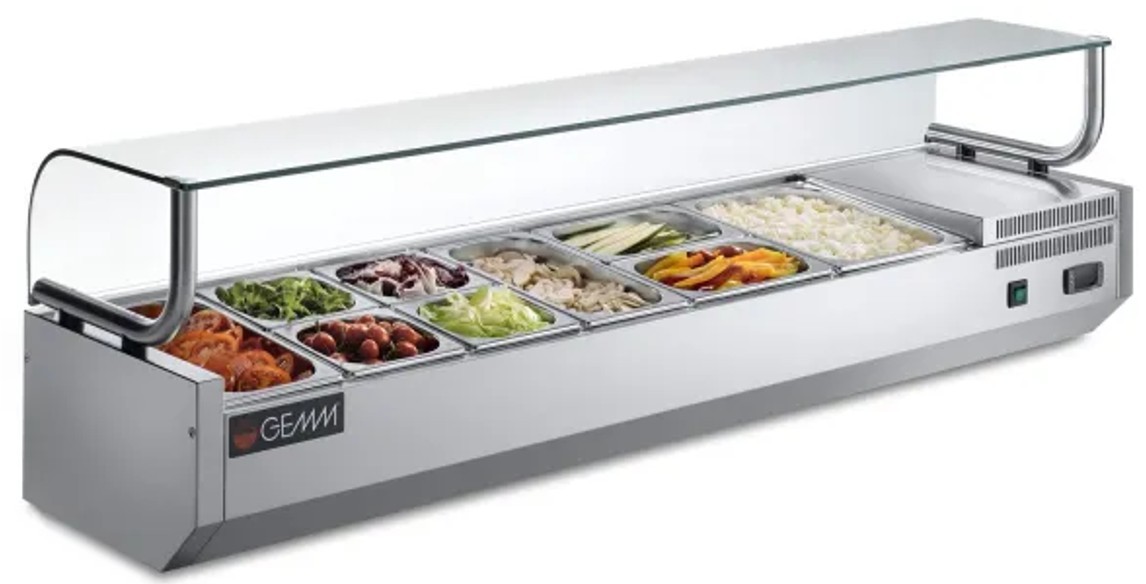 Gemm glas till ingrediensvitrin M1/18