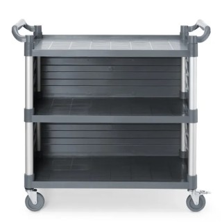 Hendi polypropenvagn med 3 hyllor